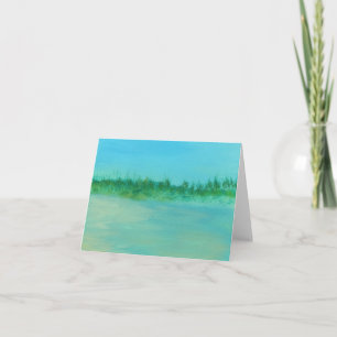 Moment by the Sea Blank Note Card
