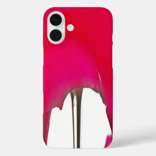 Moment Captured   A Red Rose Petal Elegance Art  iPhone 16 Plus Case