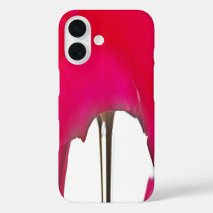 Moment Captured   A Red Rose Petal Elegance Art  iPhone 16 Case
