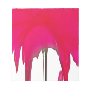 Moment Captured: A Red Rose Petal Elegance Notepad