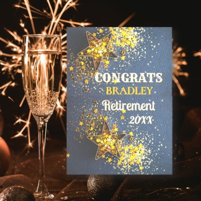 Moment clé ! ! Carte de retraite personnalisée (Créateur téléchargé)