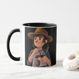 Moment de cow-boy sucré – Tasse à café fantaisiste