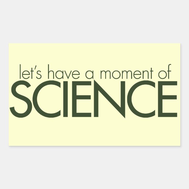 Moment of Science Sticker (Front)