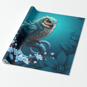 Moment of Wisdom, The magical, majestic, cute owl. Wrapping Paper