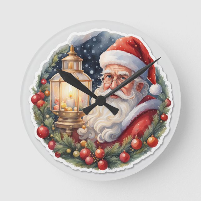 Moments de fête Horloge : Noël Joie Toutes les heu (Recto)