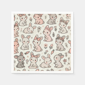 Moments d'espoir : serviettes en papier Baby showe