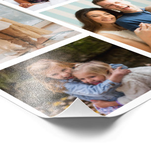 Moments in Focus: Customizable 6 Photo Collage Print