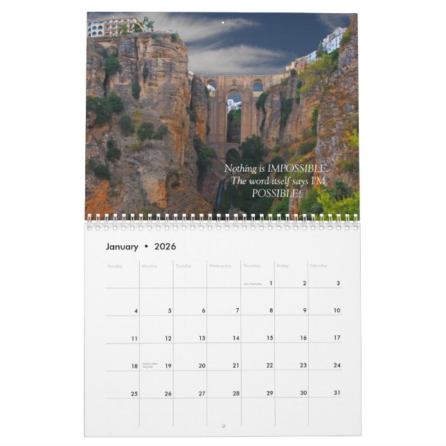 Moments of Inspiration Calendar (Jan 2026)
