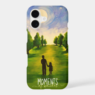 Moments of wonder moonlit walk in woods