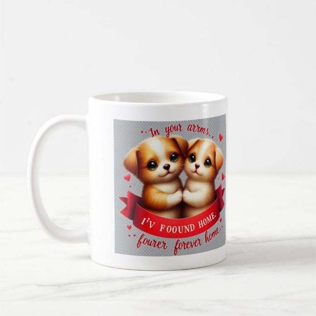 "Moments Pawfect" Mug de l'animal de compagnie num (Gauche)