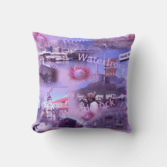 Momentum pillow about Cape Town (Front)