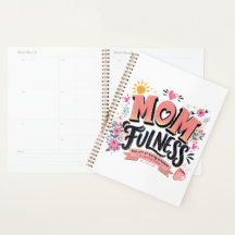Momfulness Mindful Motherhood Typography