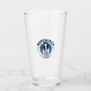 Momhiach Jewish Hanukkah 2025 Mom Jew Glass