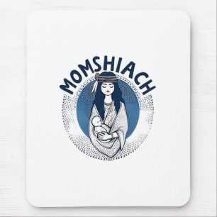 Momhiach Jewish Hanukkah 2025 Mom Jew Mouse Pad