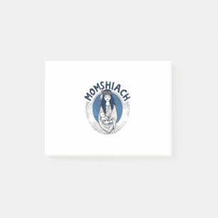 Momhiach Jewish Hanukkah 2025 Mom Jew  Post-it Notes