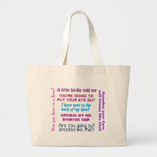 Momism Tote Bag