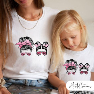 momlife mother and daughter t-shirt for mother's d