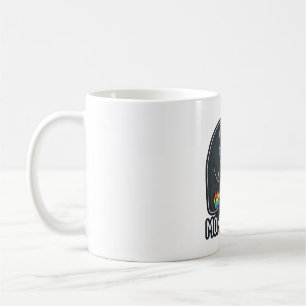 Momma Bear Rainbow Vintage Engraving Shirt Design  Coffee Mug