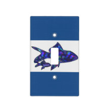 Momma Fish & Baby Fish Light Switch Cover