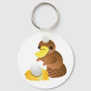 MOMMA platypus Keychain
