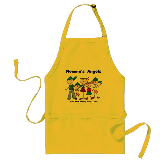 Momma's Angels Apron (Front)