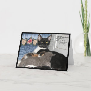Momma's Love - Carte Fête des Mères Chat