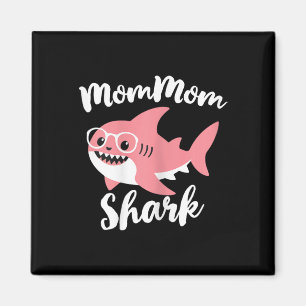 Mommom Shark Mother's Day Grandma Funny Mom-mom Magnet