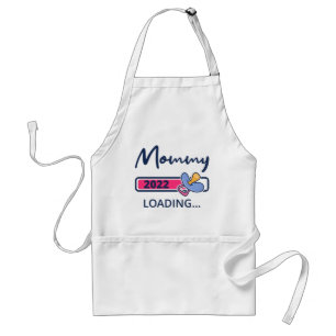 Mommy 2022 Loading I - Promoted To Mom Standard Apron