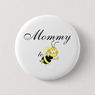 Mommy 2 be inch round button
