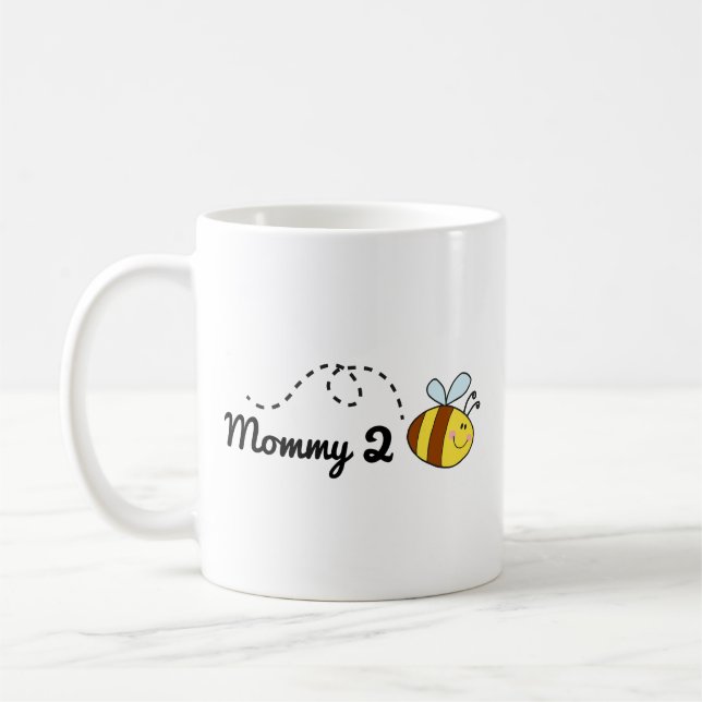 Mommy 2 Bee Coffee Mug (Left)