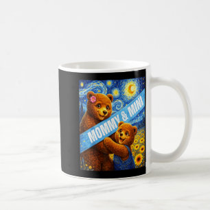 Mommy &amp; mini cute bear matching mother’s day coffee mug
