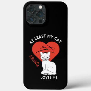 Mommy and Daddy Cat Love Custom Phone Case