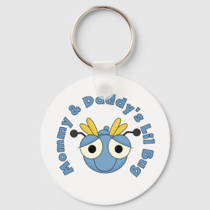 Mommy and Daddy's Lil Bug Keychain