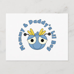 Mommy and Daddy's Lil Bug Postcard