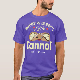 Mommy and Daddys Little Cannoli Funny Toddler Ital T-Shirt