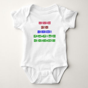 Mommy and Daddy's Little Tax Deduction Baby Bodysuit