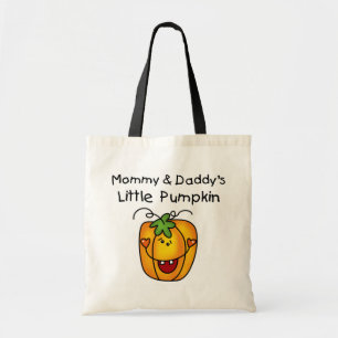 Mommy and Daddy's Pumpkin Tshirts and Gifts Tote Bag