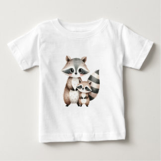 Mommy and Me-Raccoon Baby T-Shirt