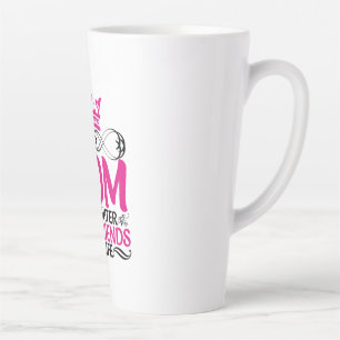 Mommy Art Mom And Daughter Best Friends Latte Mug