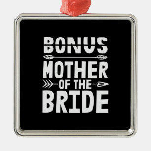 Mommy Art Mother Of The Bride Metal Ornament
