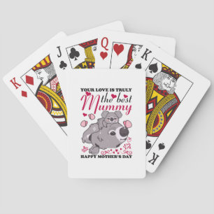 Mommy Art The Best Mommy Playing Cards