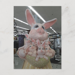 Mommy Bunny Postcard