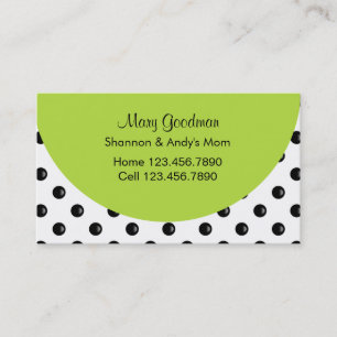 Mommy Business Cards