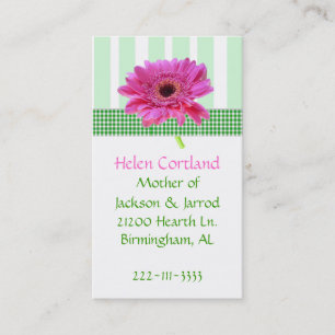 Mommy Calling Card