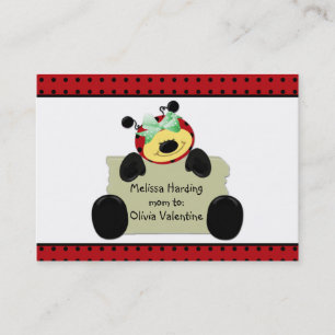 Mommy Calling Card Lady Bug