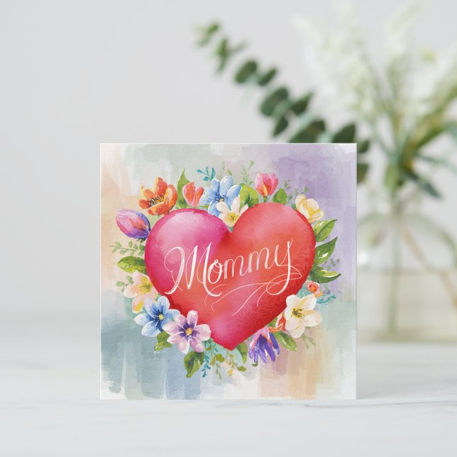 Mommy Card (Standing Front)