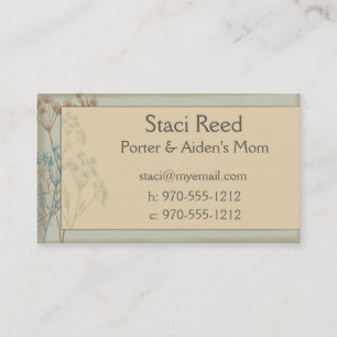 Mommy Card - Fennel Sage