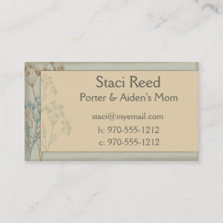Mommy Card - Fennel Sage