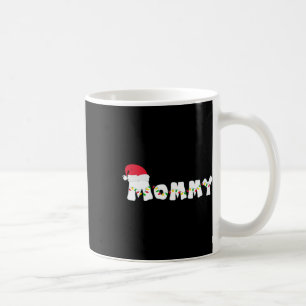 Mommy Christmas Pajama Family Matching Santa Hat G Coffee Mug