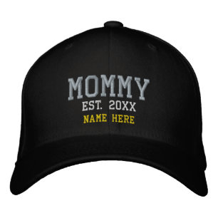 Mommy Custom Gift Embroidered Baseball Cap